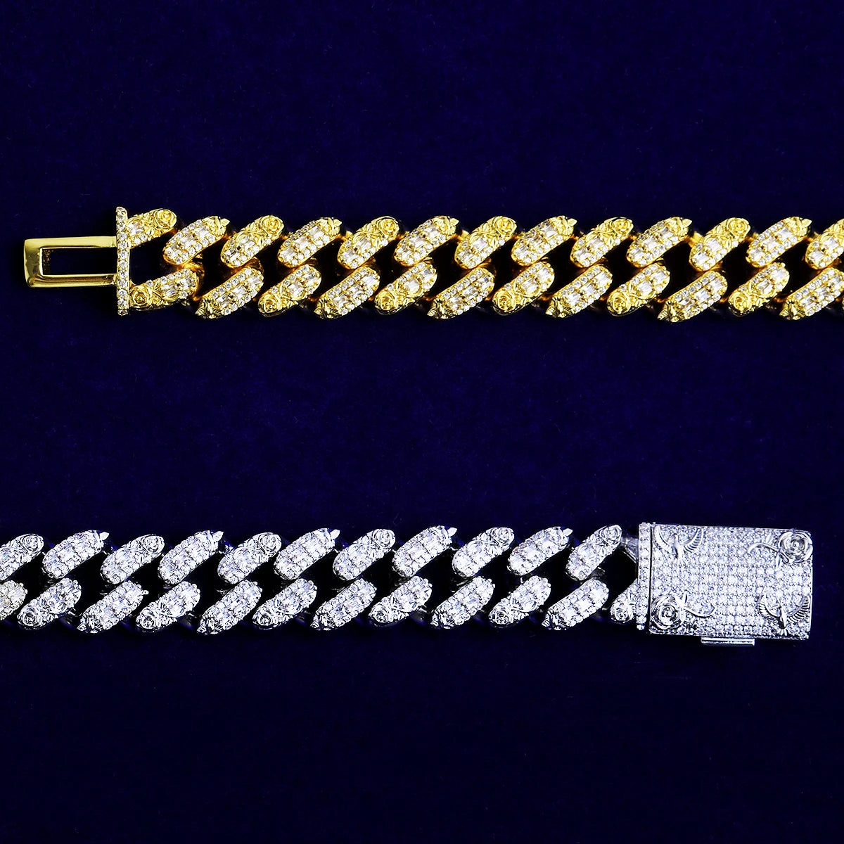Flora Dove | VVS Diamond CZ Luxury Love Beauty Abundance Miami Cuban Link Bracelet