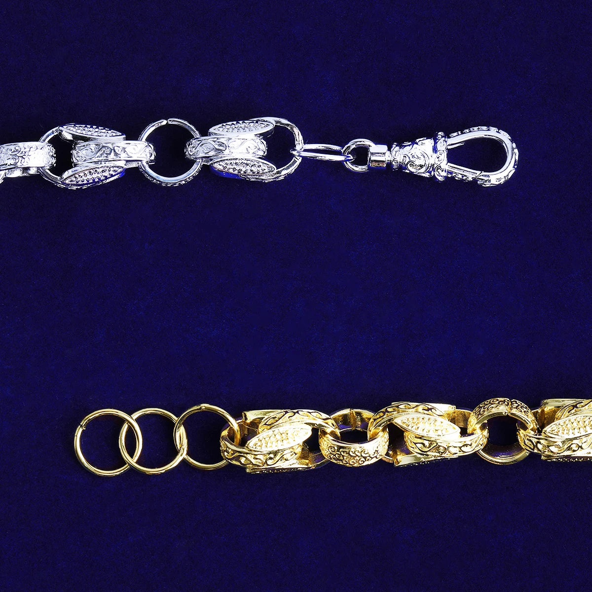 The Rebirth | Tulip Ring 20mm Rolo Link Albert Clap Hip Hop Bracelet