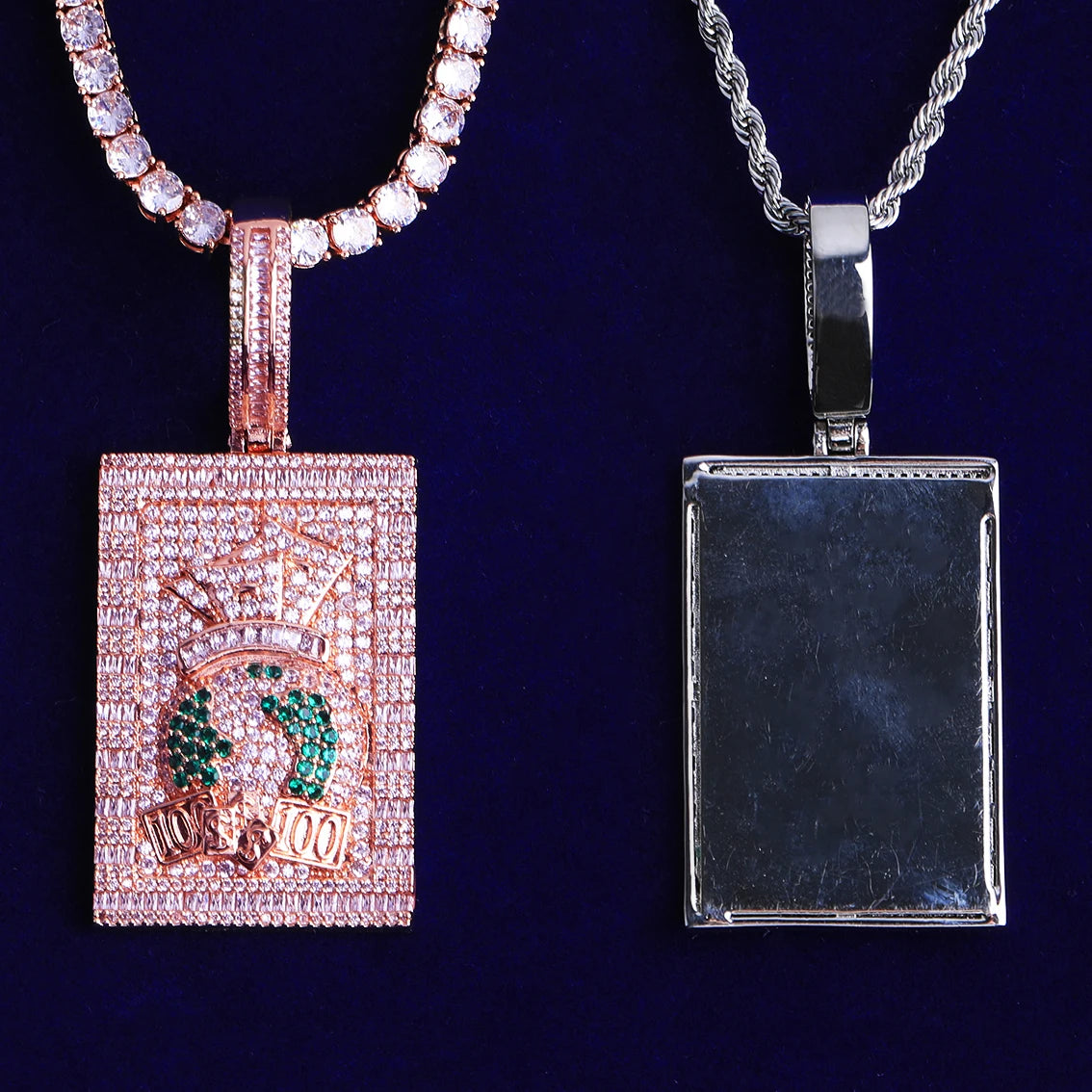 Money Master | VVS Diamond CZ Money Pot Hip Hop Pendant Chain Necklace
