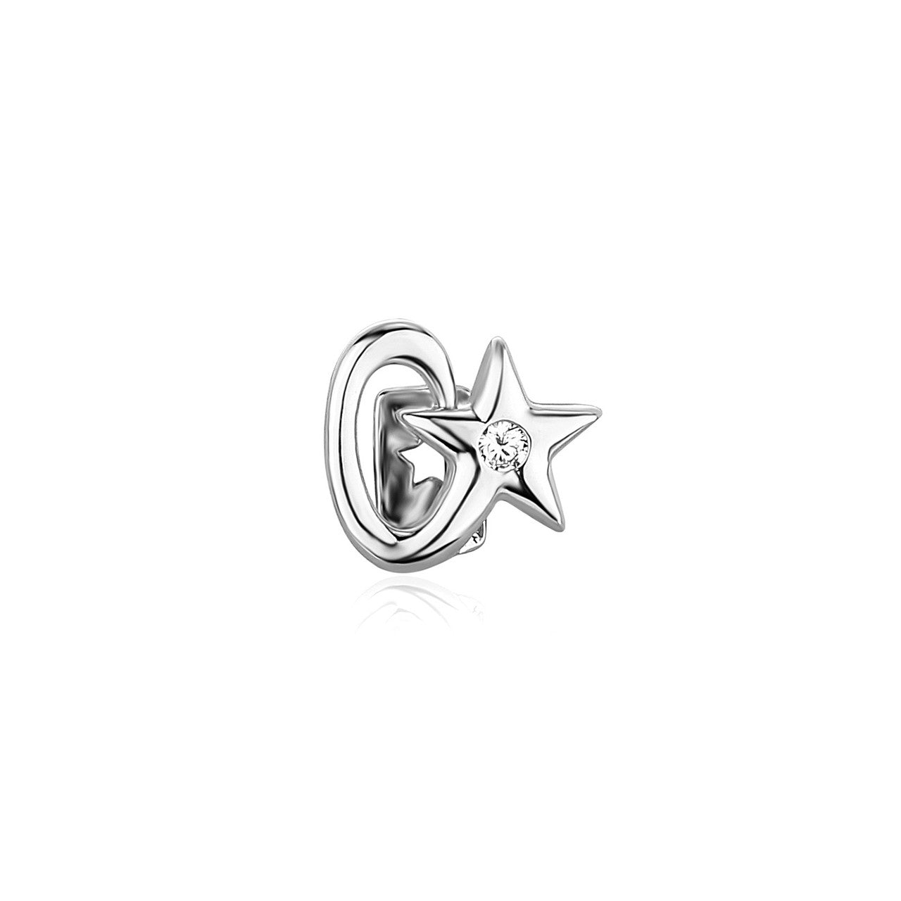 Shooting Star | VVS Diamond CZ Stone Hip Hop Mouth Tooth Teeth Bling Grillz