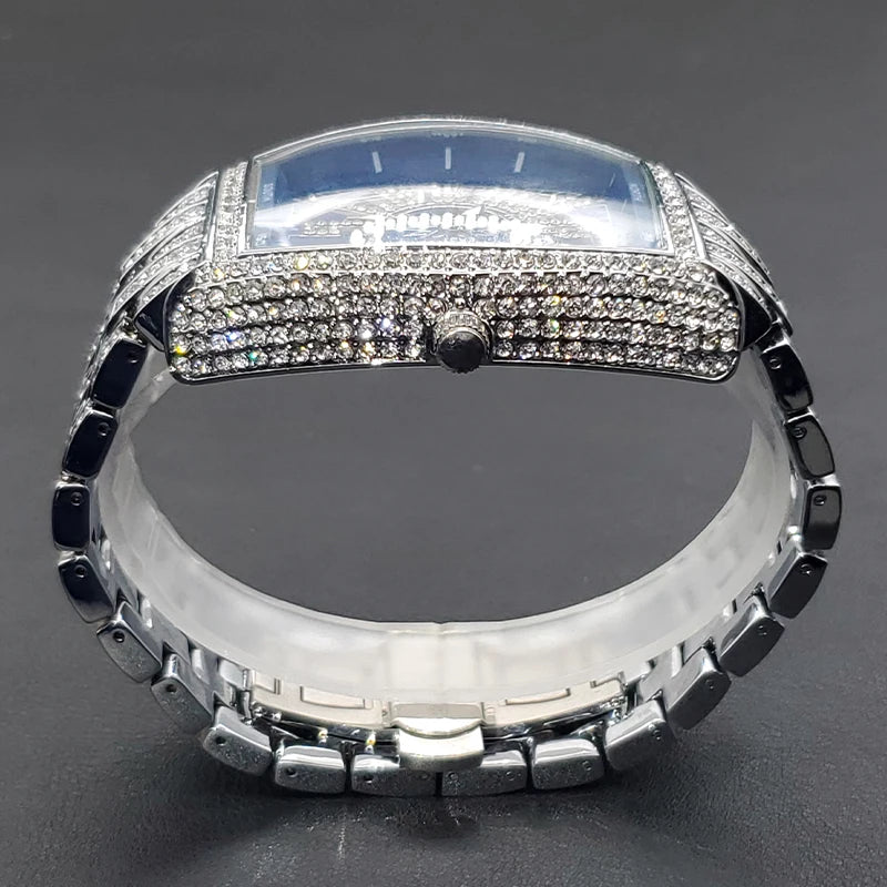 Navigation | VVS Diamond CZ Night Star Sky Compass Hip Hop Iced Blinged Out Watch