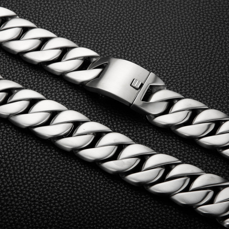 The Titan | Men's Big Boy 31mm Stainless Steel Hip Hop Cuban Link Chain