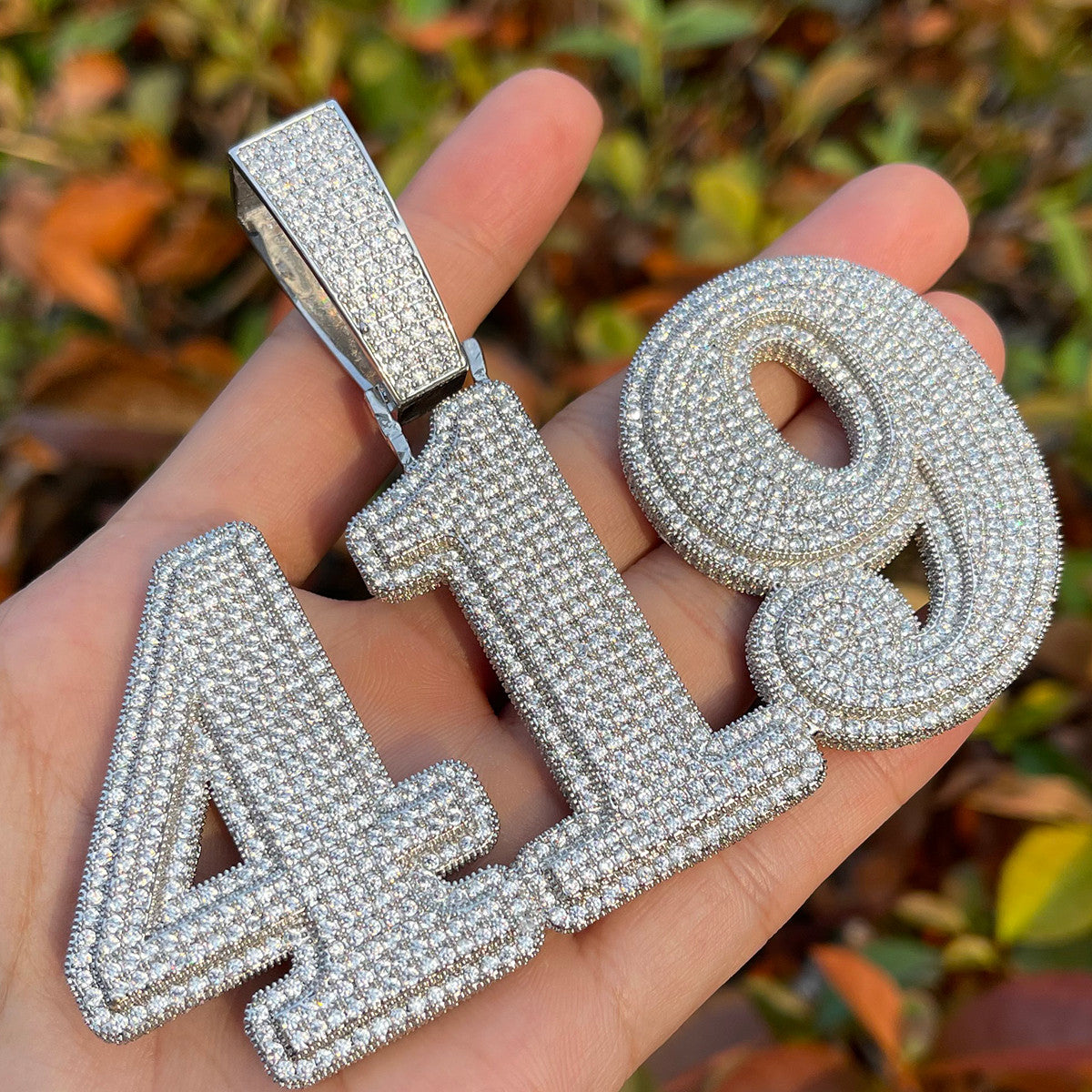 Ice Layered | Personalized Iced 4 Prong Set VVS Diamond CZ Hip Hop Pendant