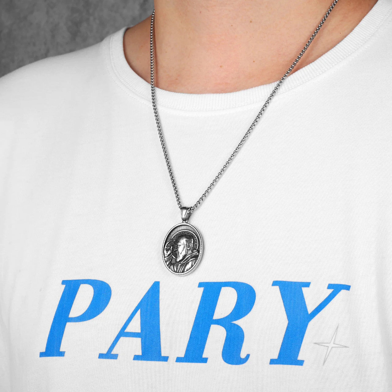 Catholic Padre Collection | 316L No Fade Stainless Steel Powerful Amulet Pendants