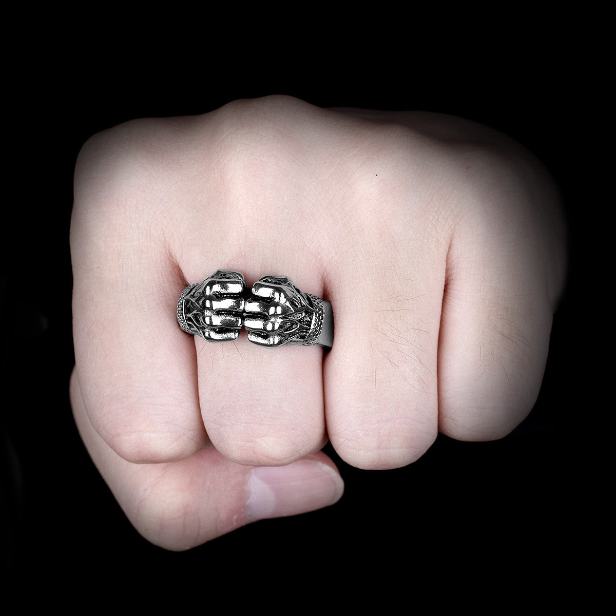 The Fist | 316L Stainless Steel Angry Fist Of Power Street Wear Ring