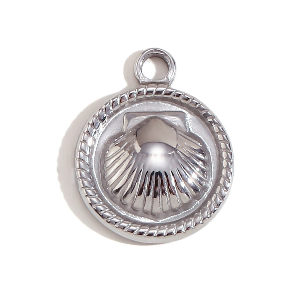 DIY Stainless Steel Waterproof Face Sun Cross Sunflower All seeing Eye Charms Pendants Bracelets