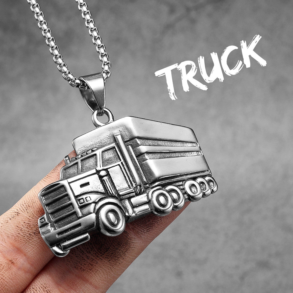 Biker Style Series | 316L Stainless Steel Motorcycle Series Pendant Chain Necklaces