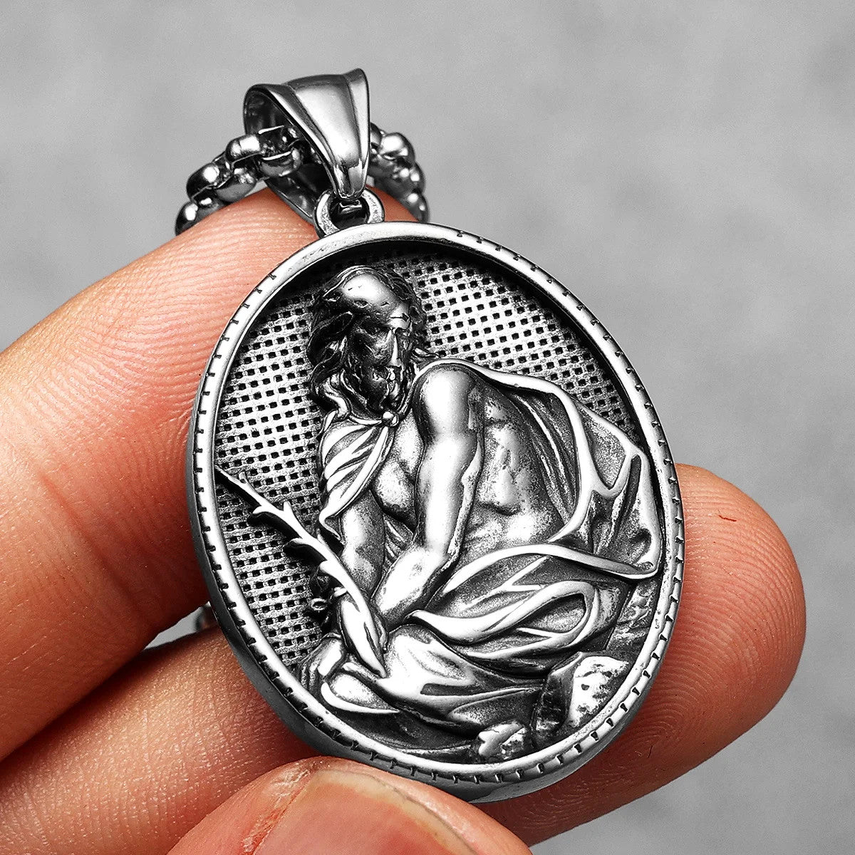Christian Collection | 316L No Fade Solid Stainless Steel Powerful Amulet Pendants