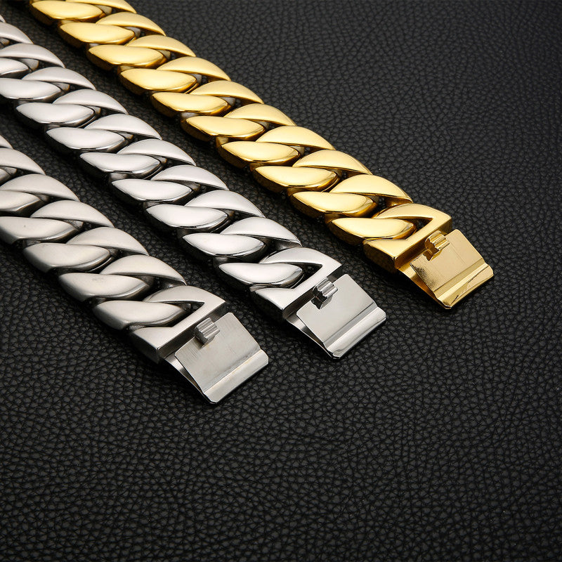 The Titan | Men's Big Boy 31mm Stainless Steel Hip Hop Cuban Link Chain