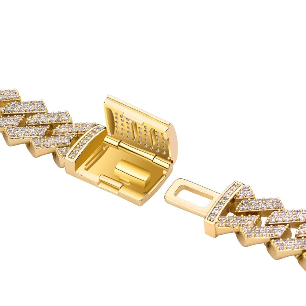 Chopper City Custom Bullet Chain Hip Hop Pendant Chain Necklace