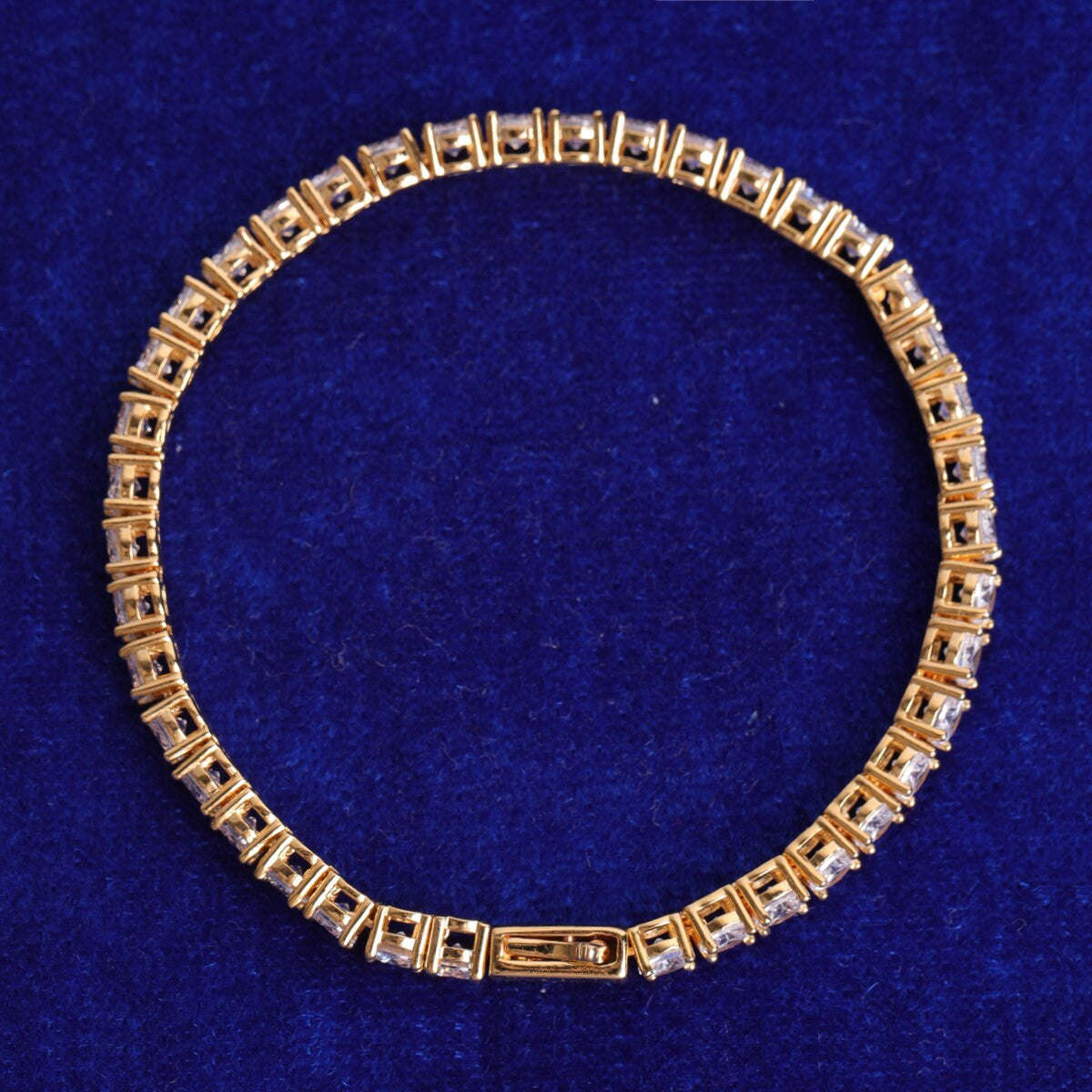 Still Water | VVS Diamond CZ Spring Clasp 3mm-6mm Bling Tennis Chain Bracelet