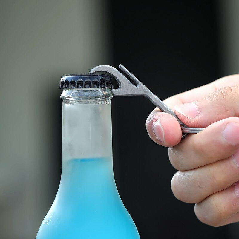 No Fade Luxury Titanium Bottle Opener Key Chain