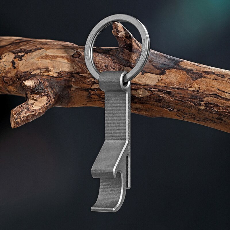 No Fade Luxury Titanium Bottle Opener Key Chain