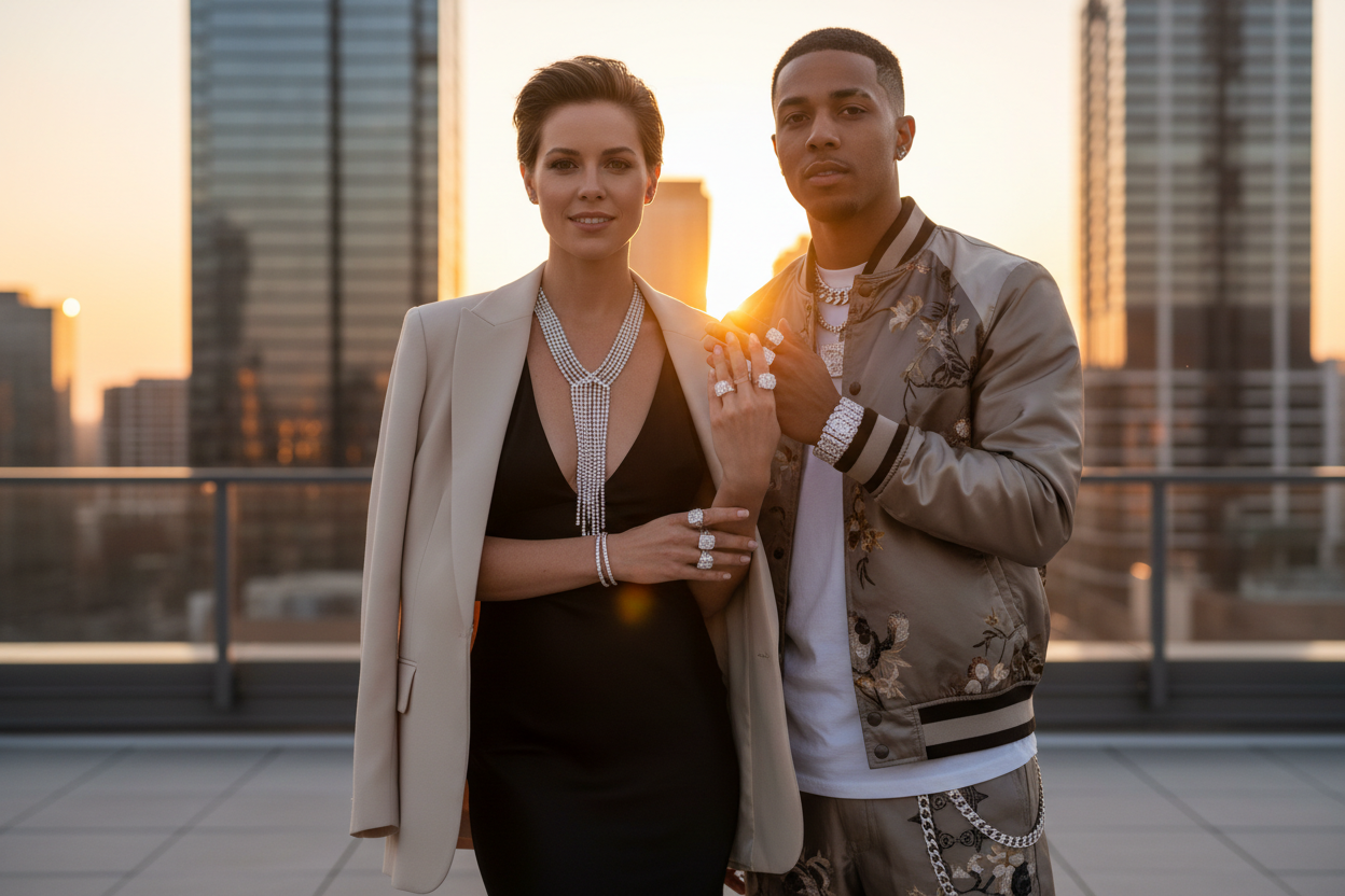 Breaking Down the Differences: Moissanite Chains vs Iced Out Chains