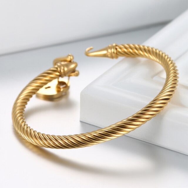 No Fade Stainless Steel Charming Unisex Key To My Heart Couples Lock Bracelets