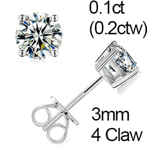 Genuine VVS Diamond Stone Solid Silver Ascher Cut Square Iced Blinged Out Earrings