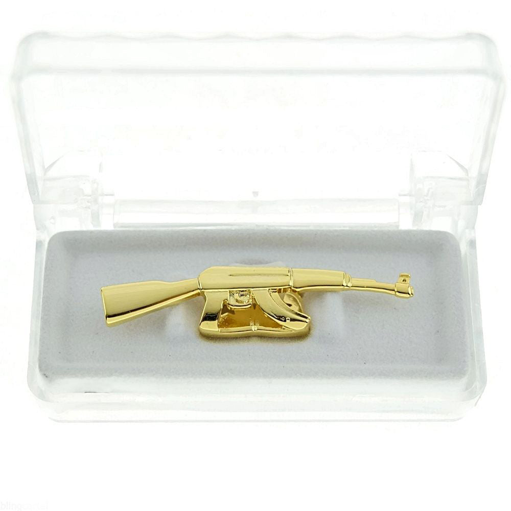 Chopper Time | New 14k Gold 925 Silver Ak 47 Hop Hop Mouth Teeth Tooth Grillz