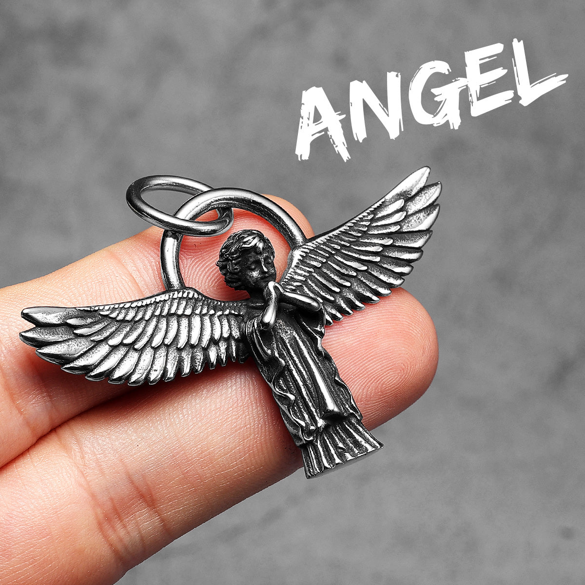 Angels Wings Collection | 316L No Fade Stainless Steel Wings of Angels Pendants
