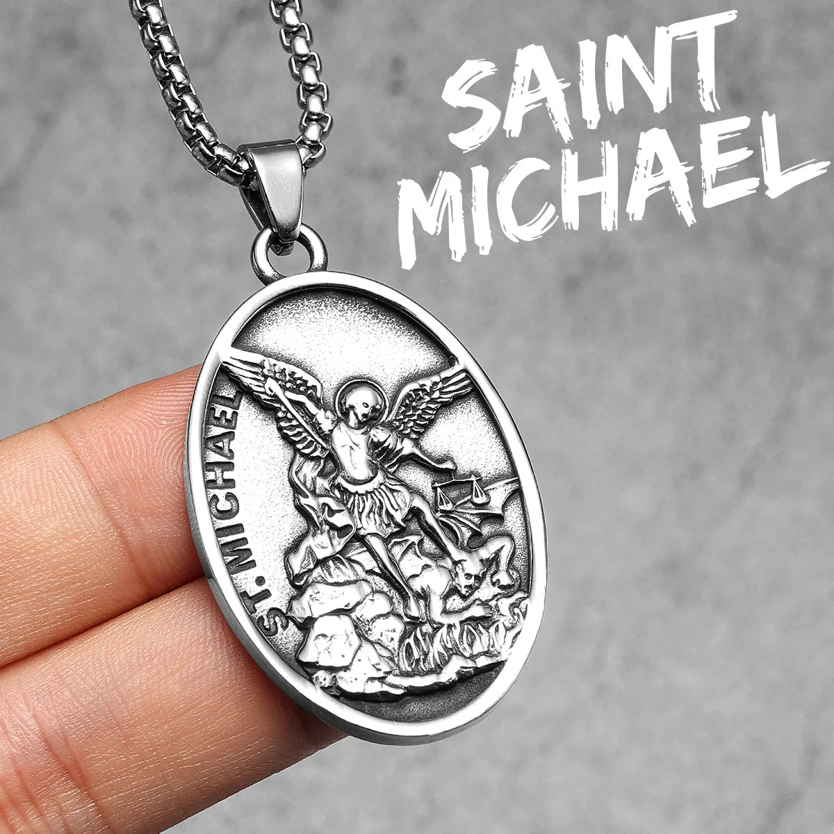 Jesus Collection ll | 14k Gold Over Solid Stainless Steel Angel Jesus Cross Pendants