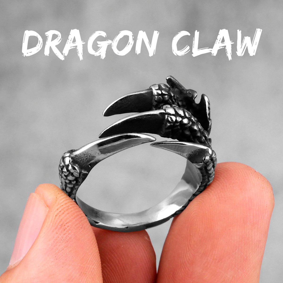 Evil Dragon Claw | 316L No Fade Stainless Steel Men's Street Wear Ring