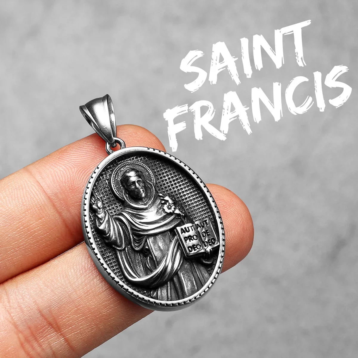 Spiritual Collection | 316L No Fade Stainless Steel Angels Saints Spiritual Pendants