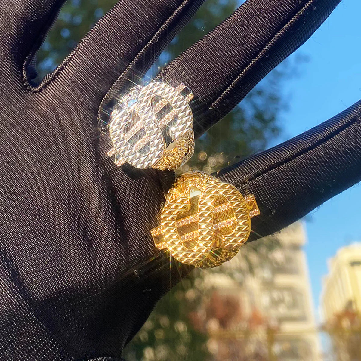 Boss Dollars | 5AA+ Luxury VVS Diamond CZ Hip Hop Dollar Sign Rings