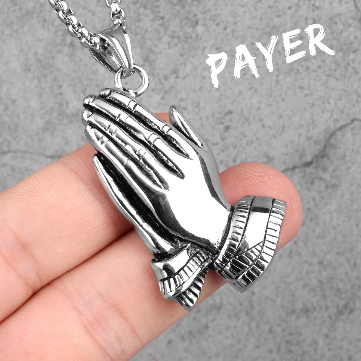 Prayer Changes Things | 316L No Fade Stainless Steel Hip Hop Cross Pendant Collection