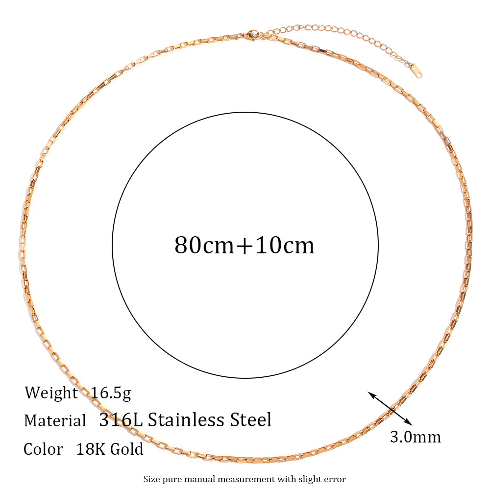 Street Style Summer Beach 18k Gold Waterproof Belly Body Waist Chain