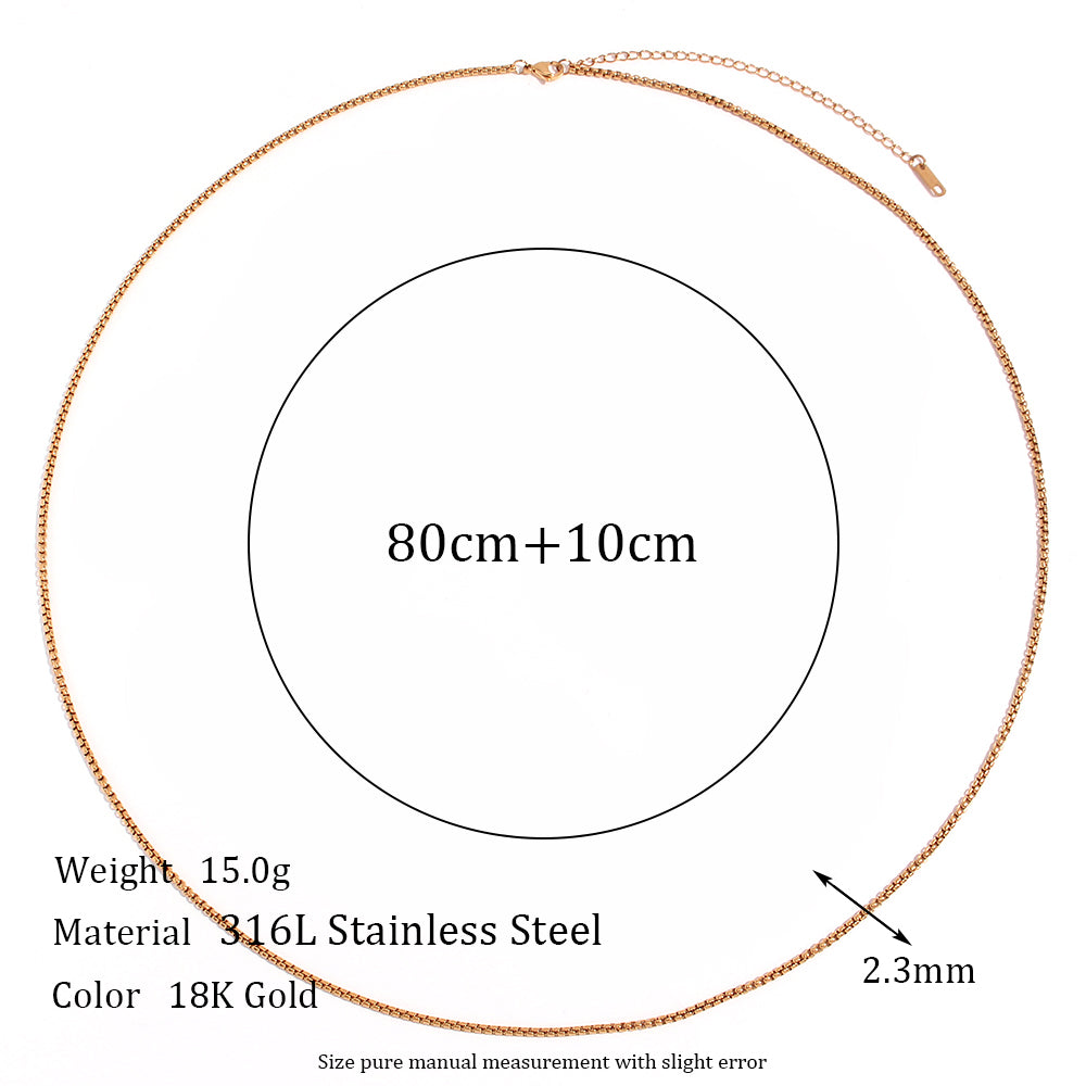 Street Style Summer Beach 18k Gold Waterproof Belly Body Waist Chain