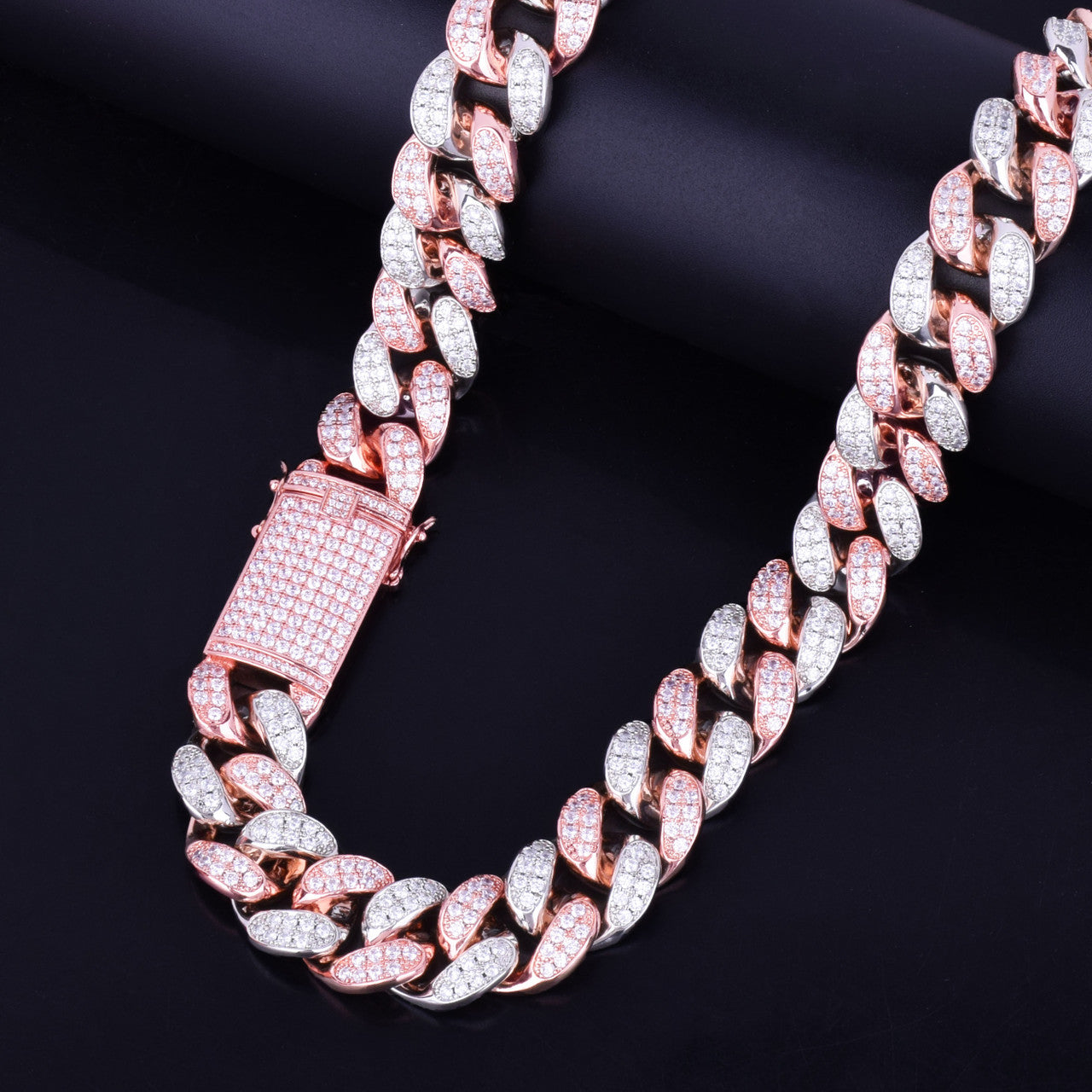Rose Gold Miami Cuban Link Chain
