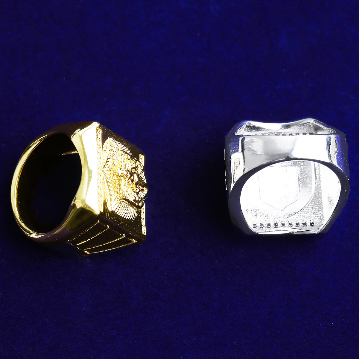 Ascend | Luxury 4 Prong Set Iced Blinged Out Ascending Jesus Hip Hop Rings