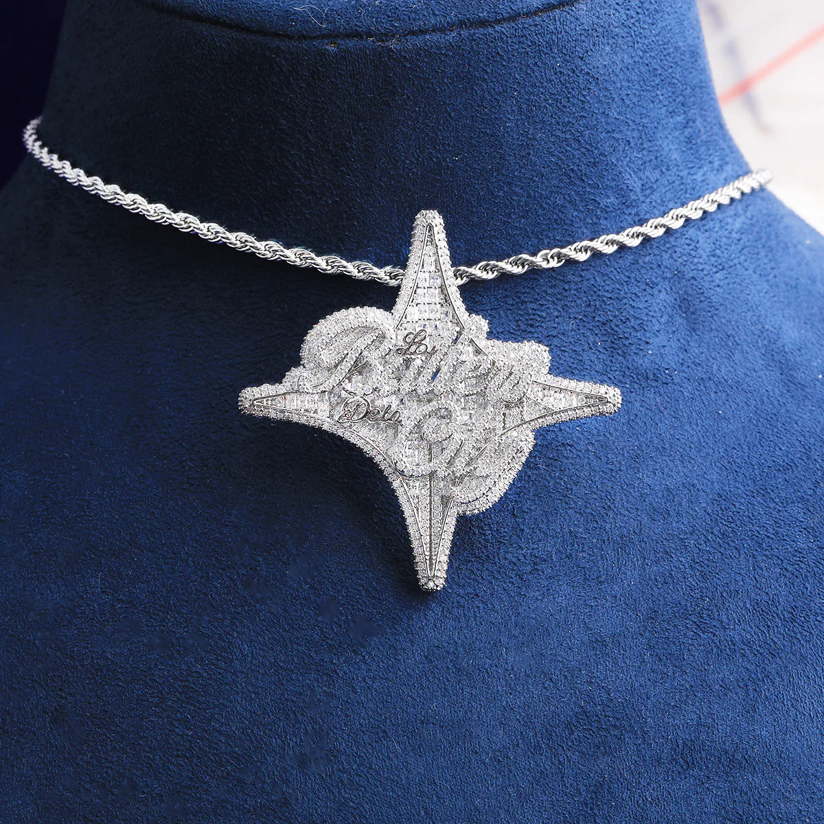 Ballers De La City | Inspired Hip Hop VVS Diamond CZ Blinged Out Pendant