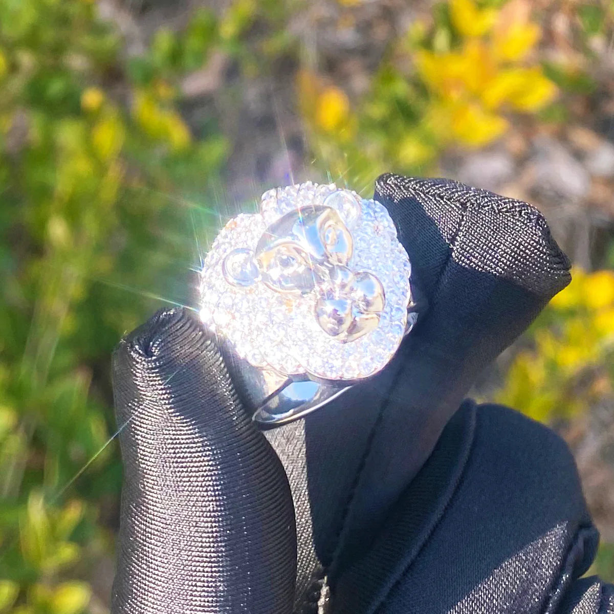 Retro Lion Heart | VVS Diamond CZ Luxury 5AA+ Iced Blinged Out Lion Mane Rings