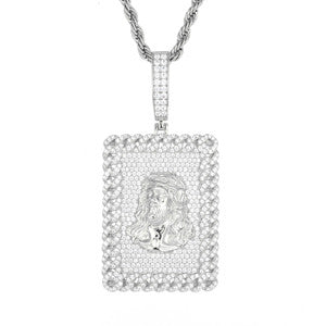 Spirit Within | Luxury Moissanite Diamond Solid 925 Silver Hip Hop  Cross Pendant