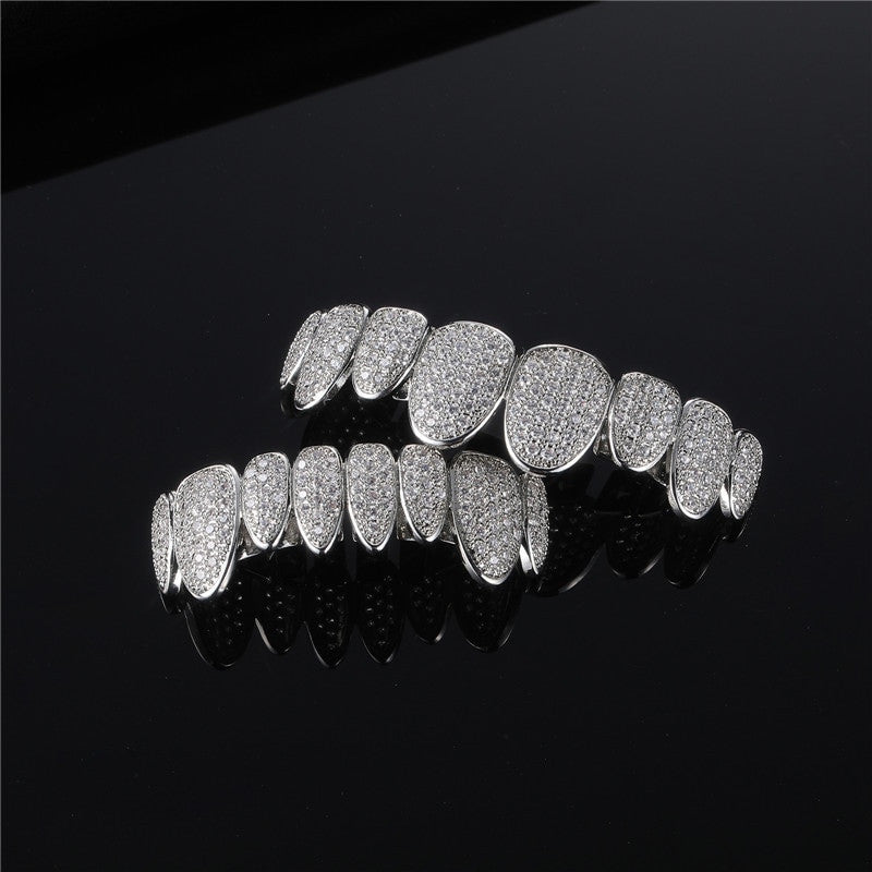 Hip Hop Flooded Ice Drip Style Top Bottom AAA Cluster 8