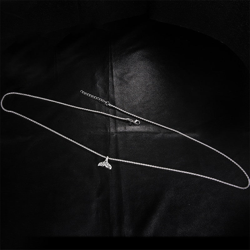 Ladies Boho Mermaid Fishtail Body Belly Chain Necklace