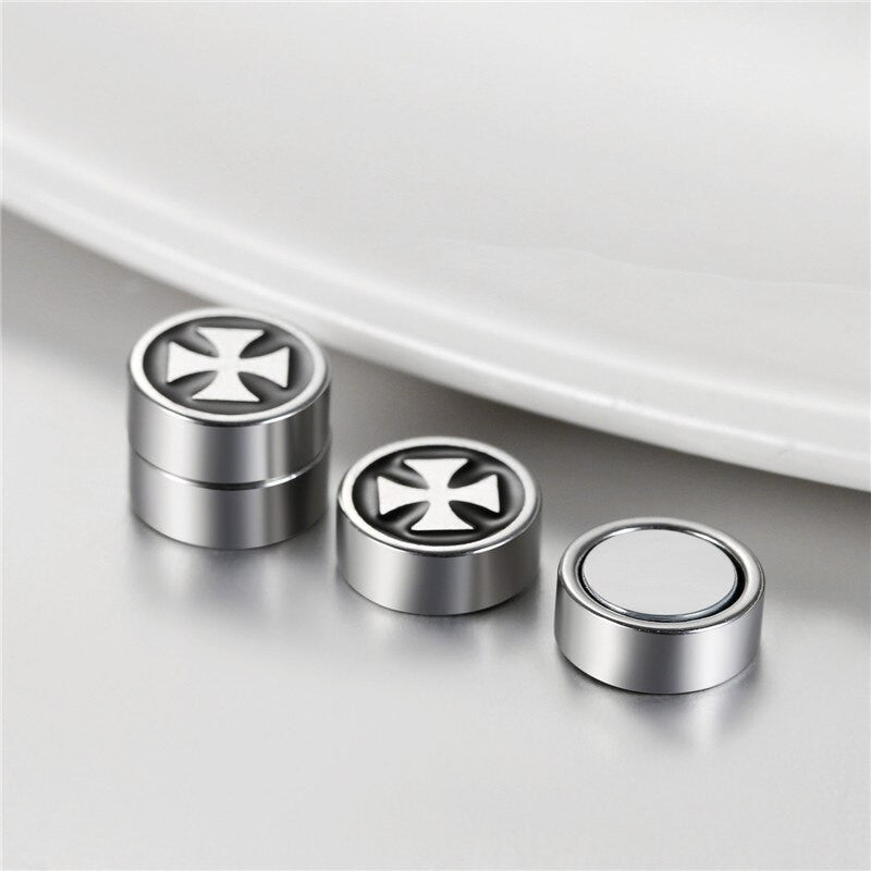 Mens High Quality Magnetic Chopper Style Magnet Street Wear Earrings