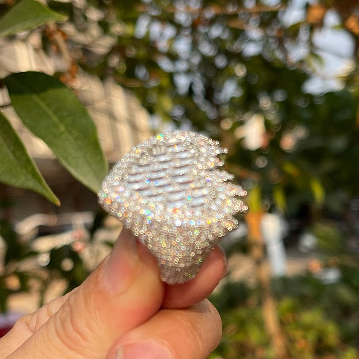 24k 925 Silver Rose Gold Baguette Flaming Heart On Fire Casual Street Wear Rings