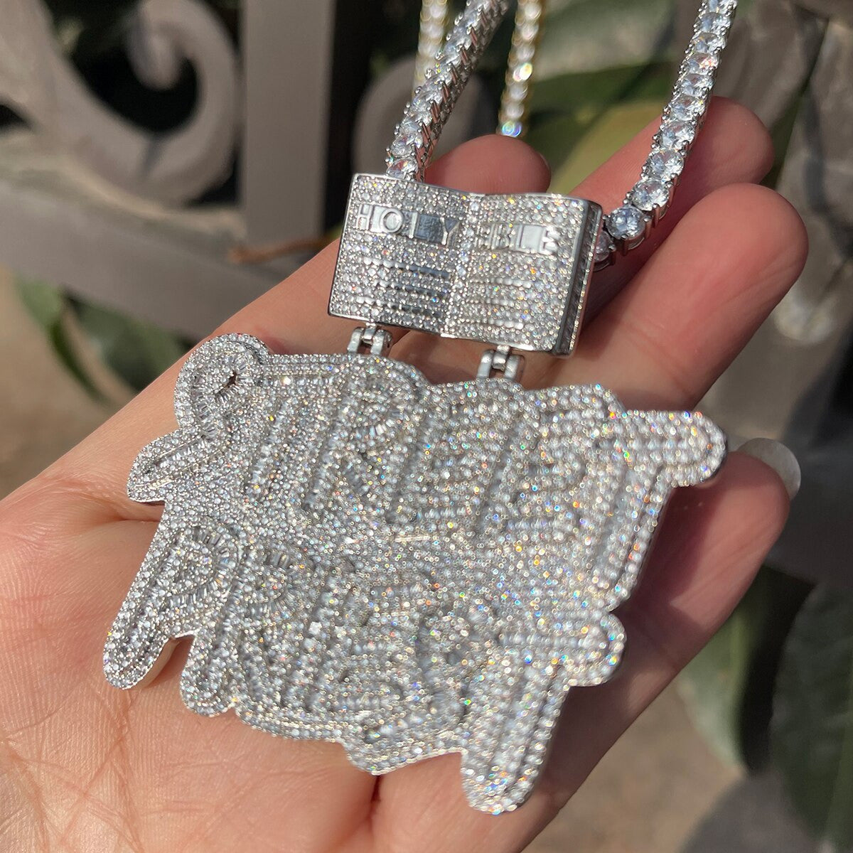 Street Priest | VVS Diamond CZ Iced Hip Hop Street Wear Blinged Out Pendant