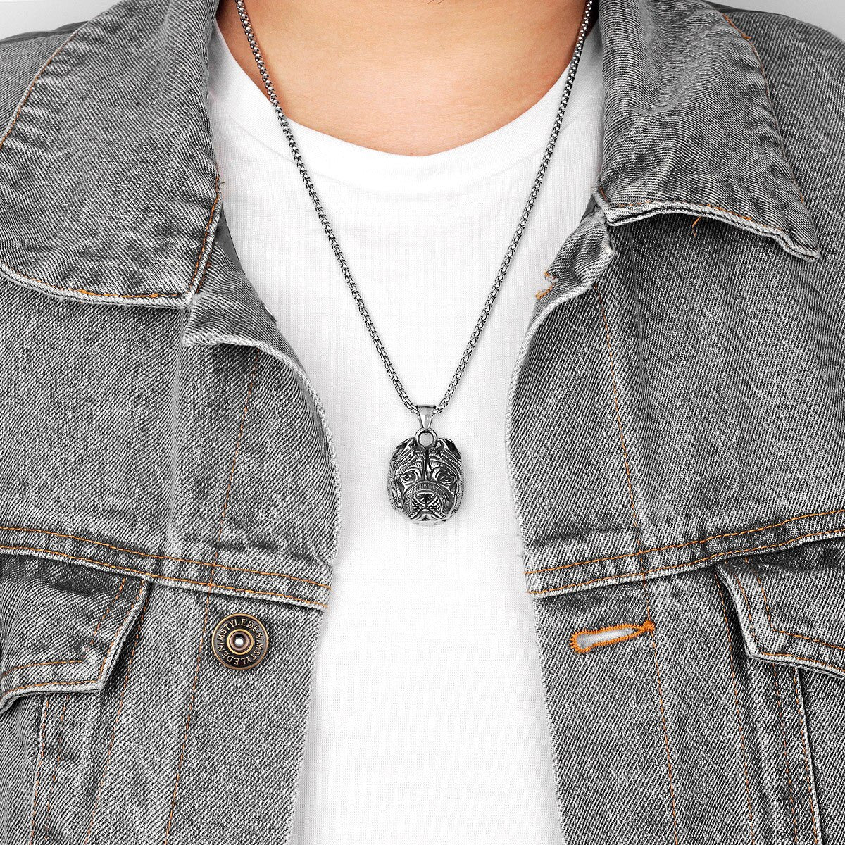 Bull Dog | No Fade 316L Stainless Steel Hip Hop Pendant Chain Necklaces