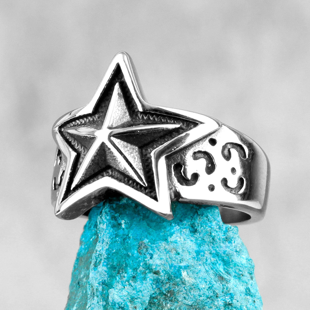 No Fade Stainless Steel A Star Is Born Celebrity Superstar Rings