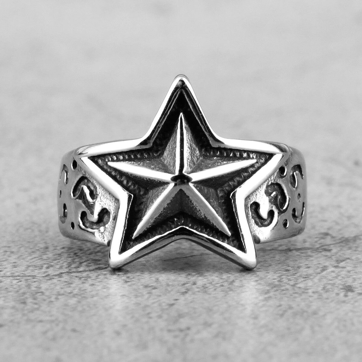 A Star Is Born | No Fade Stainless Steel Super Star Celebrity Superstar Rings