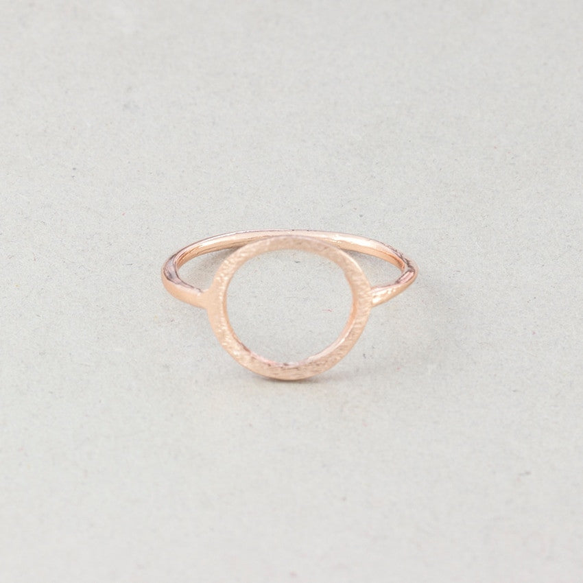 18k Gold .925 Silver Rose Gold Classic Sparkling Hollow Cut Out Karma Hoop Rings