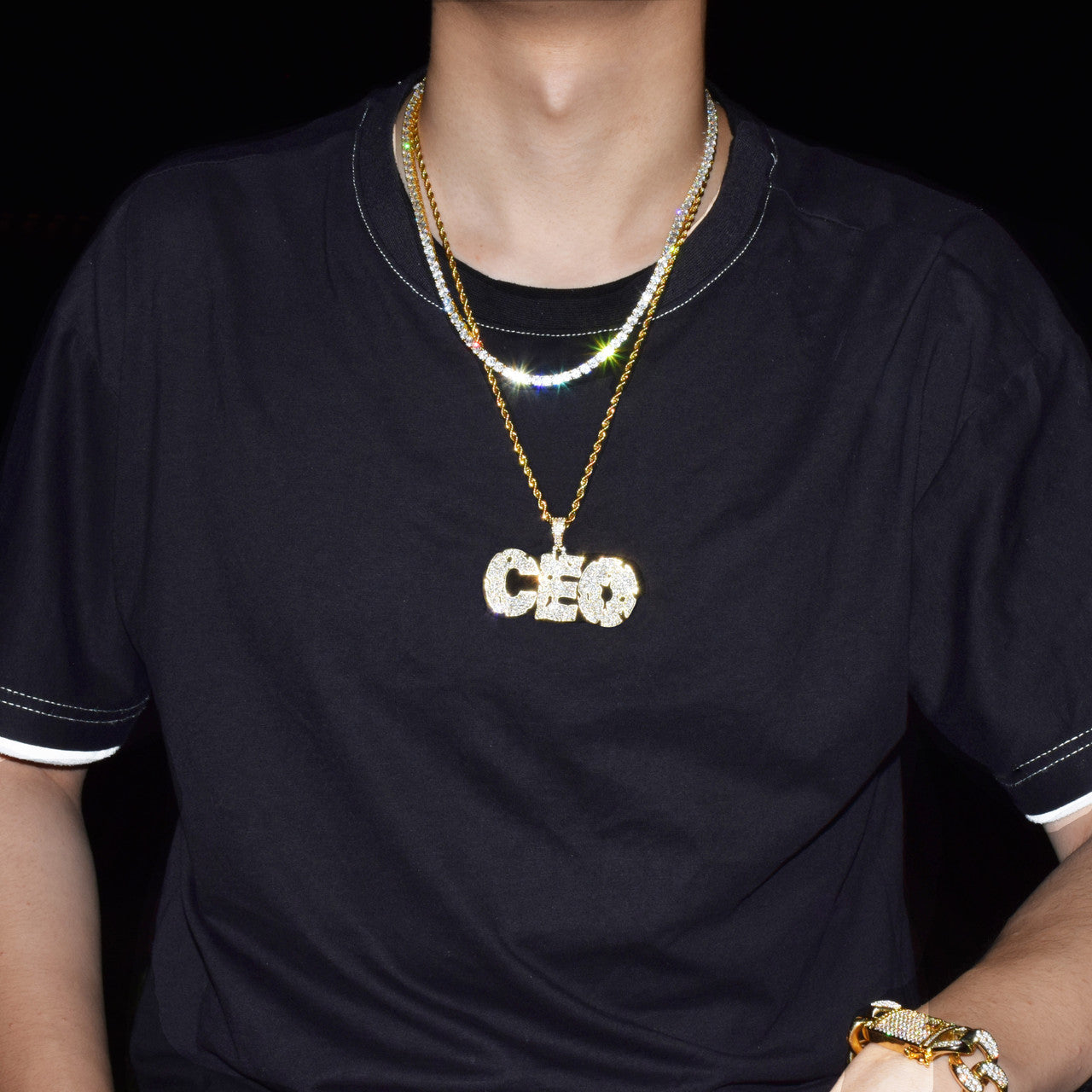 Hollow Coin | Custom Made 5AAAAA VVS Diamond Nameplate Hip Hop Pendant