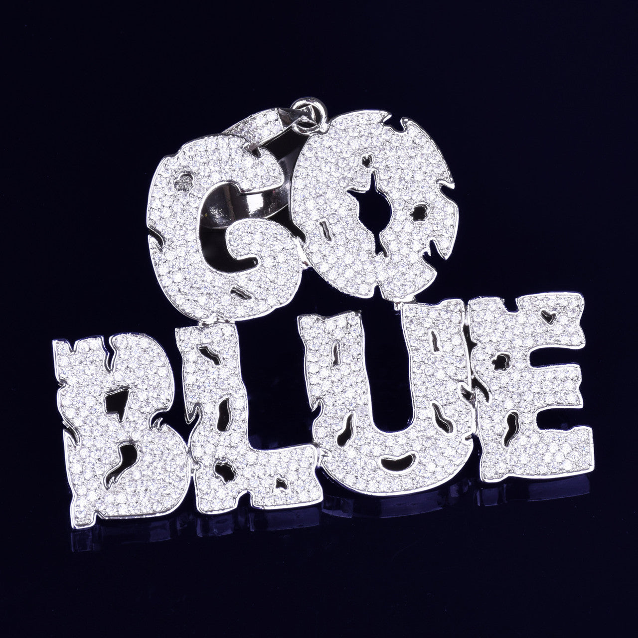 Hollow Coin | Custom Made 5AAAAA VVS Diamond Nameplate Hip Hop Pendant