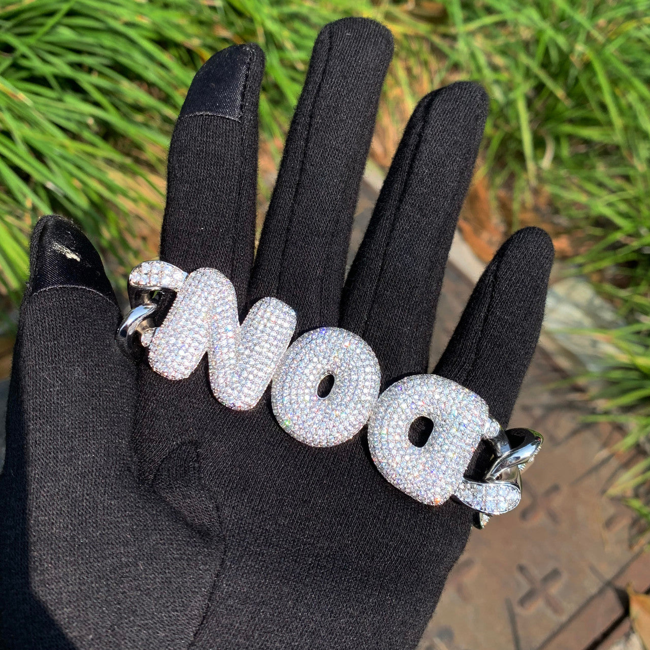 Diamond Dynasty | Custom Made VVS Stone 20MM Cuban Link Street Rock Pendant