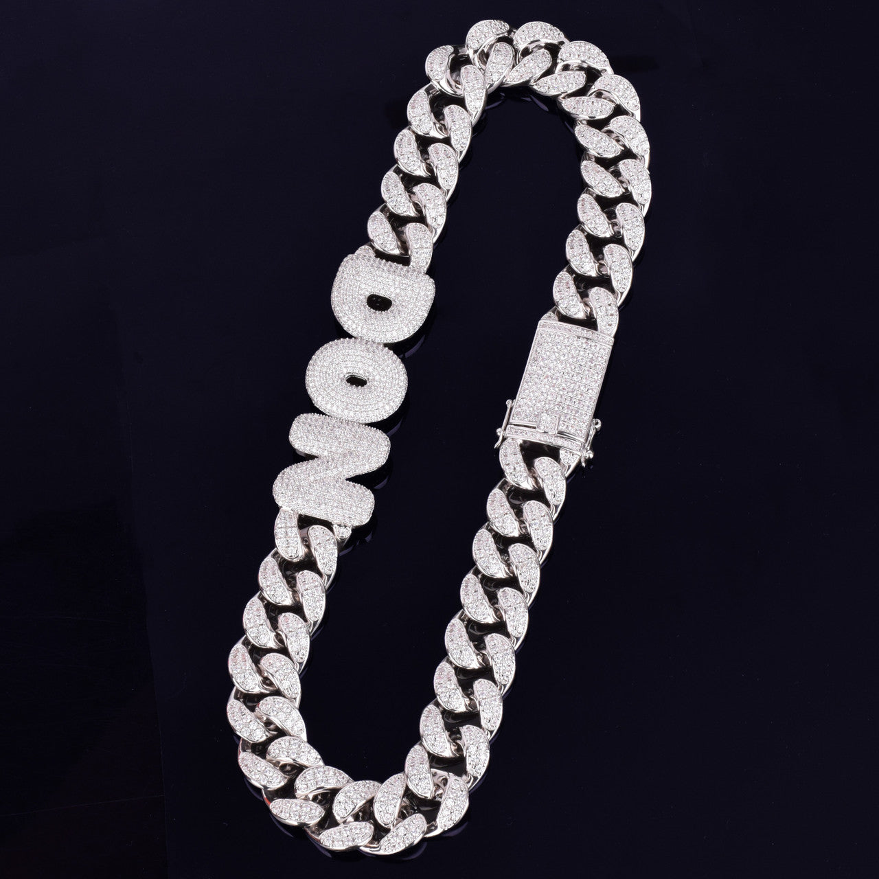 Diamond Dynasty | Custom Made VVS Stone 20MM Cuban Link Street Rock Pendant