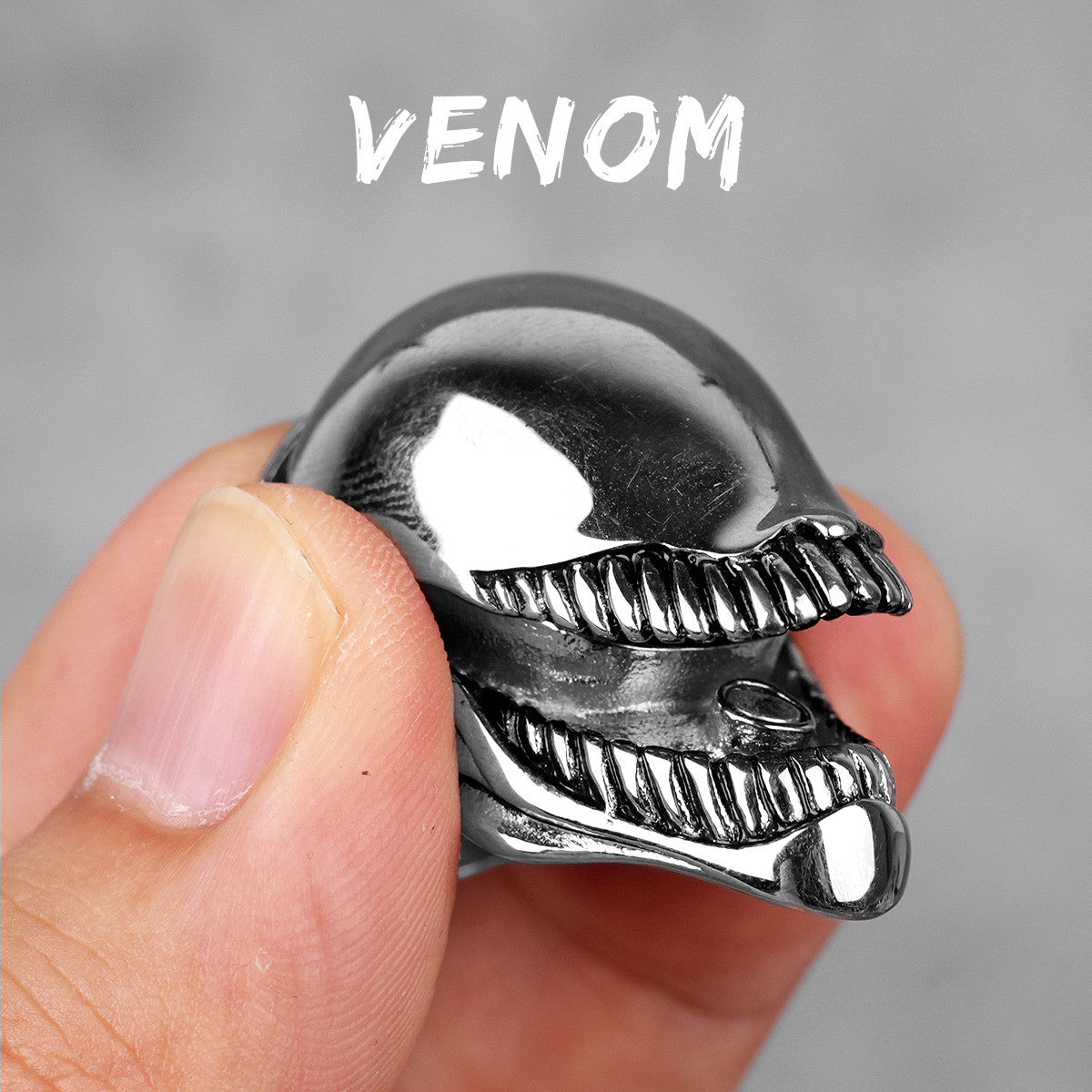 Skull Head Collection | Stainless Steel Wicked Skulls 316L No Fade Bike Skull Rings