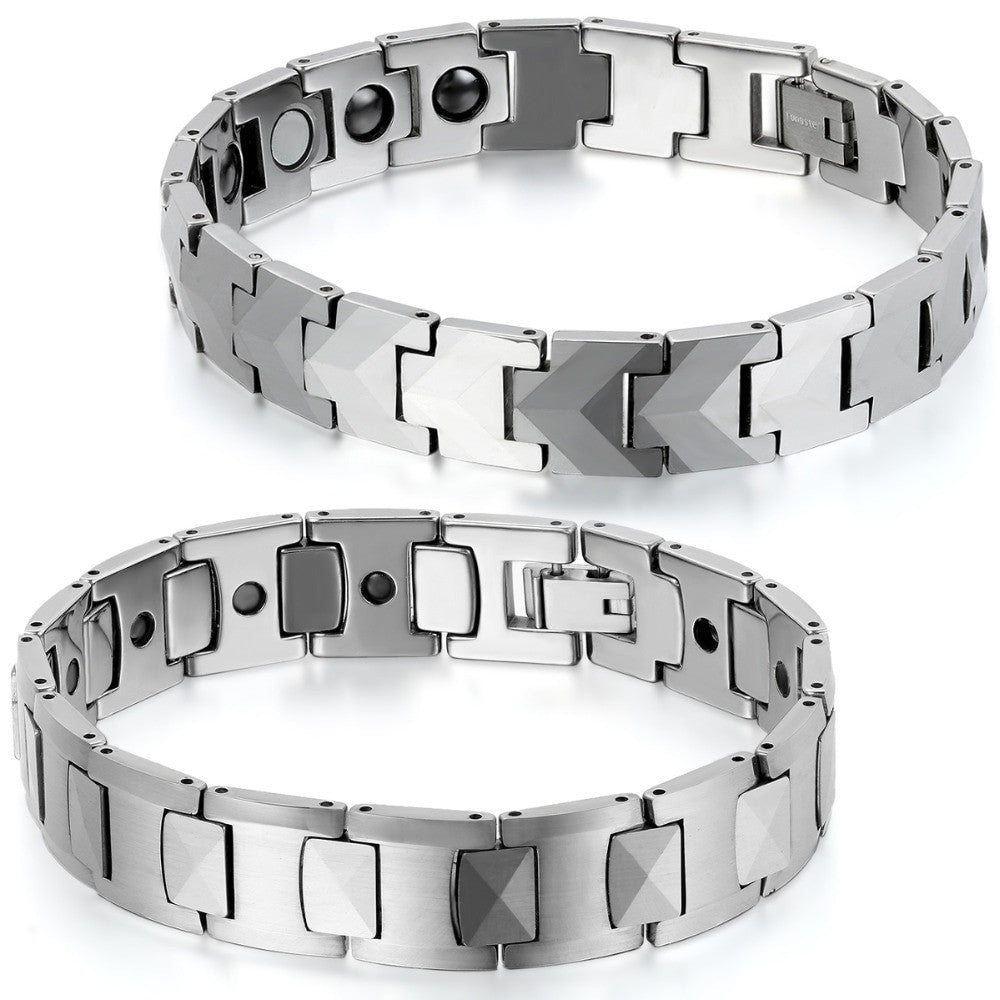Watch Bracelet Style Magnetic Stone No Fade Tungsten Carbide Street Wear Casual Bracelets