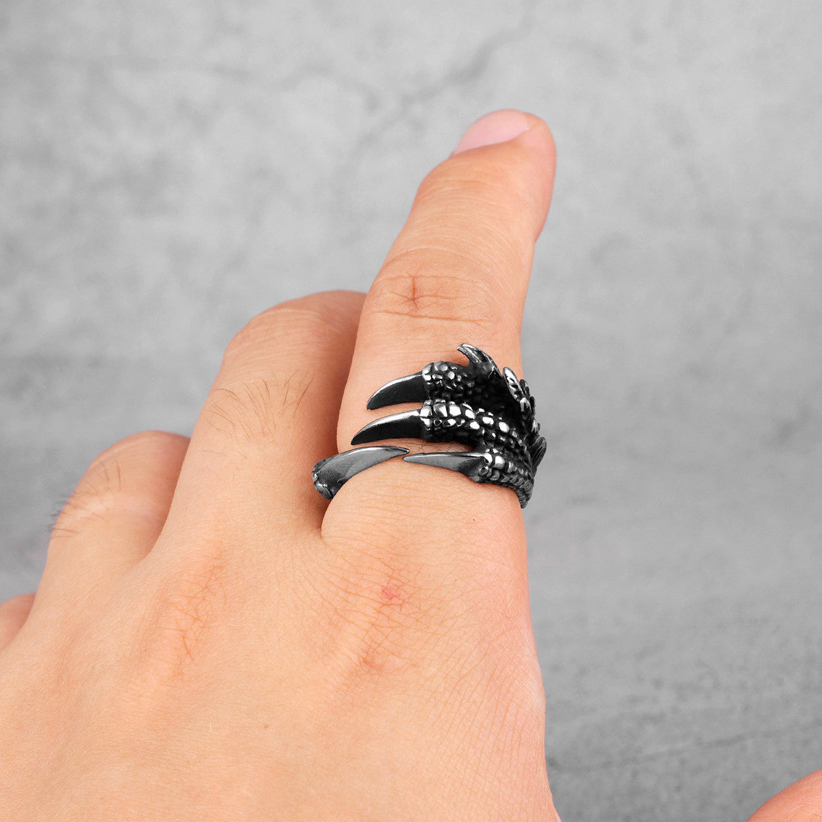 Evil Dragon Claw | 316L No Fade Stainless Steel Men's Street Wear Ring